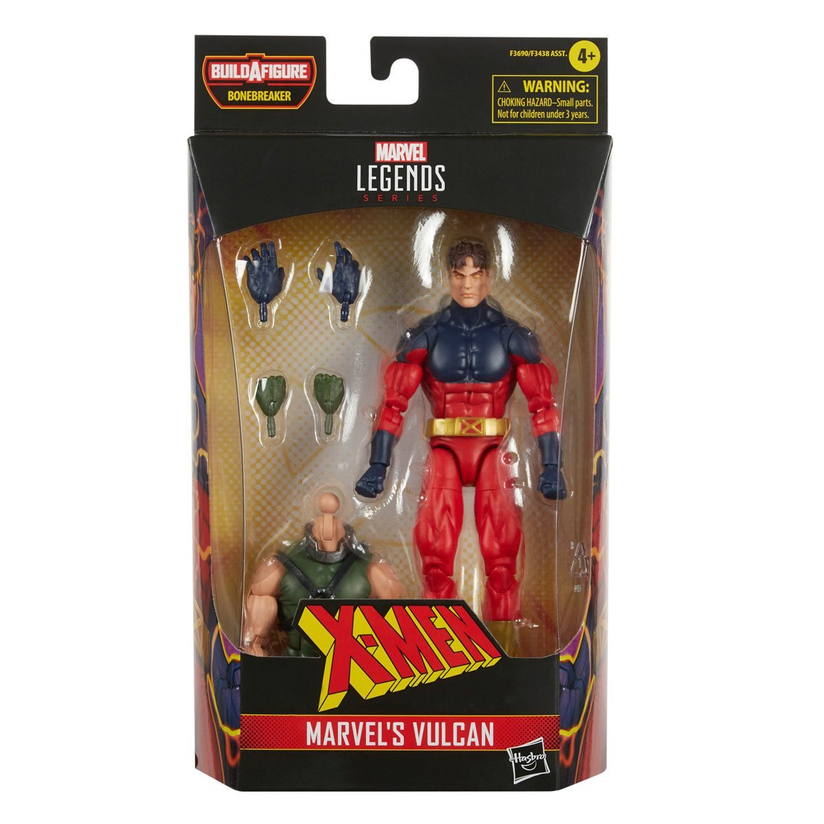 X-Men Marvel Legends Marvel’s Vulcan Hasbro No Protector Case